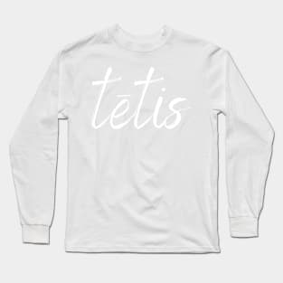 Cool Tētis Dad latviski Long Sleeve T-Shirt